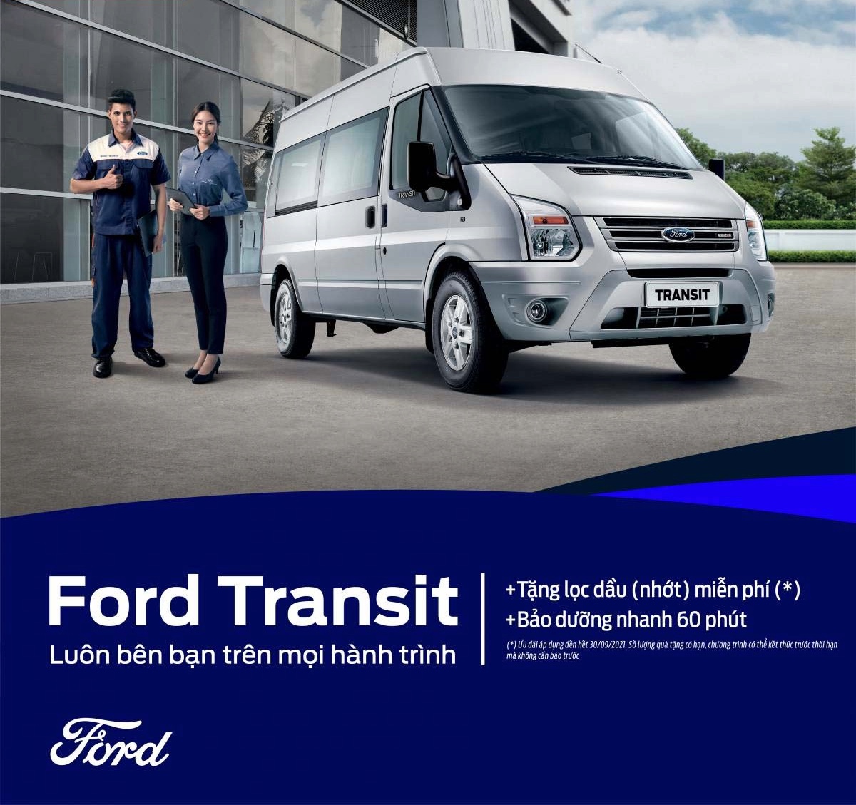 Gia xe Ford Transit 2026