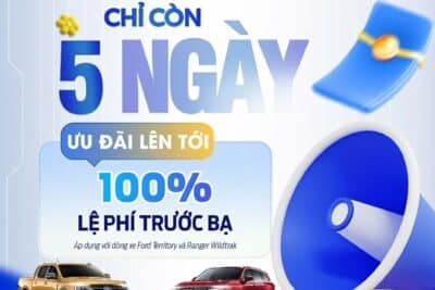 uu dai 100% le phi truoc ba xe o to