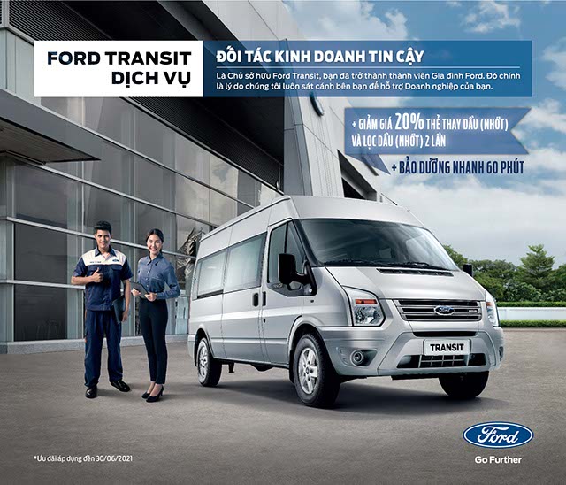 Gia xe Ford Transit 2026