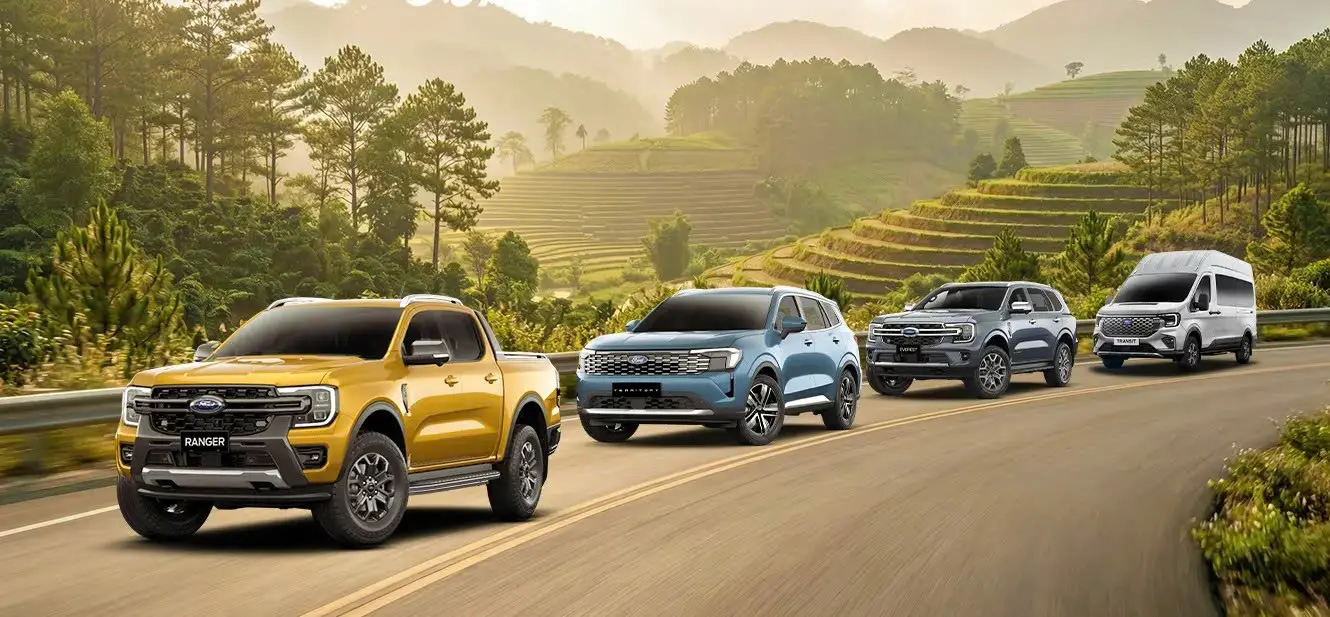 Cac dong xe Ford san xe giao ngay tai Ford Long Bien Ha Noi