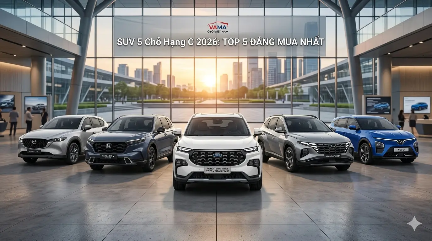 Top 5 SUV 5 Cho Hang C Dang Mua Nhat 2026