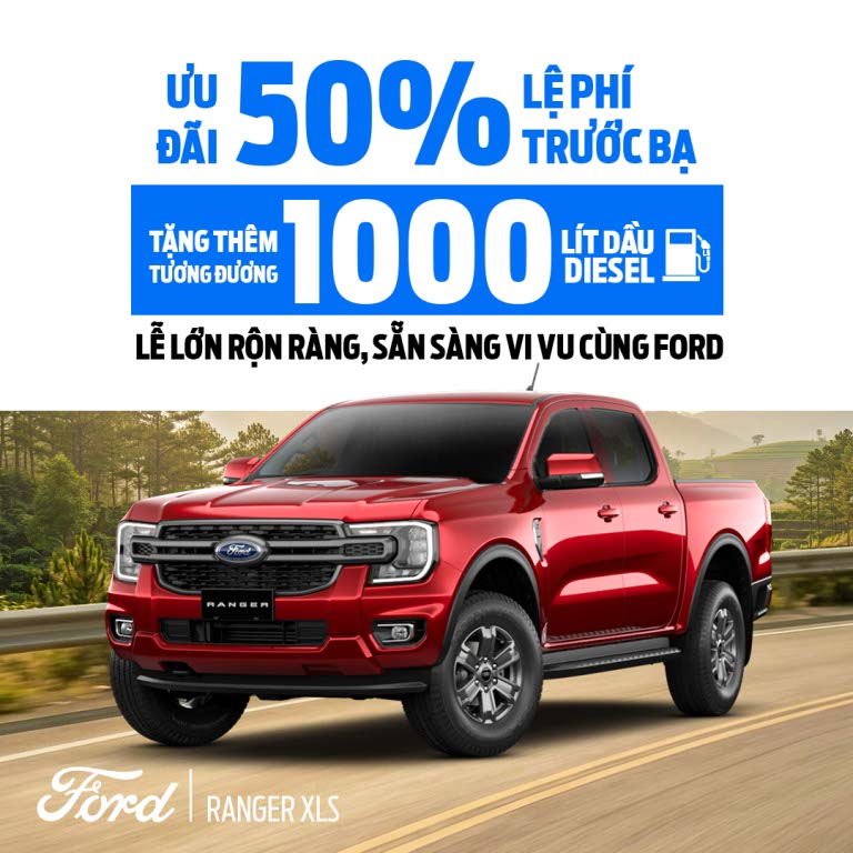 gia xe ford ranger 2026