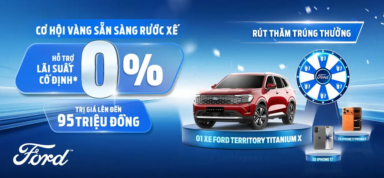 co hoi vang san sang ruoc xe Ford
