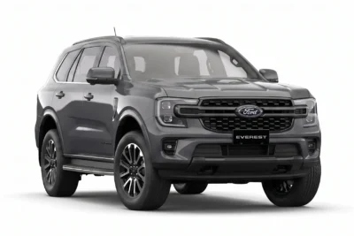 Hình ảnh xe Ford Everest 2026 thế hệ mới màu xám phân phối chính hãng tại Ford Long Biên.