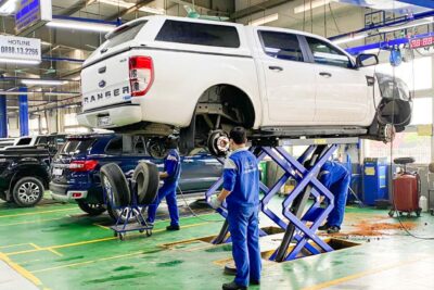 Quy trình bảo dưỡng xe Ford định kỳ chuyên nghiệp tại xưởng dịch vụ